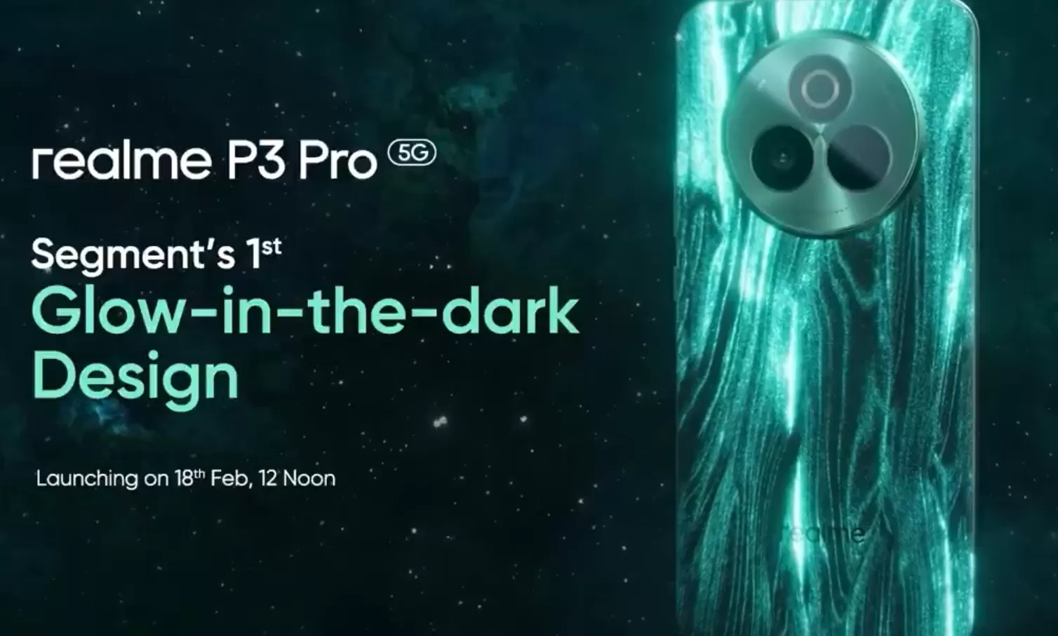 Realme P3 Pro Pakai Casing Glow in the Dark, Jadi Makin Kece