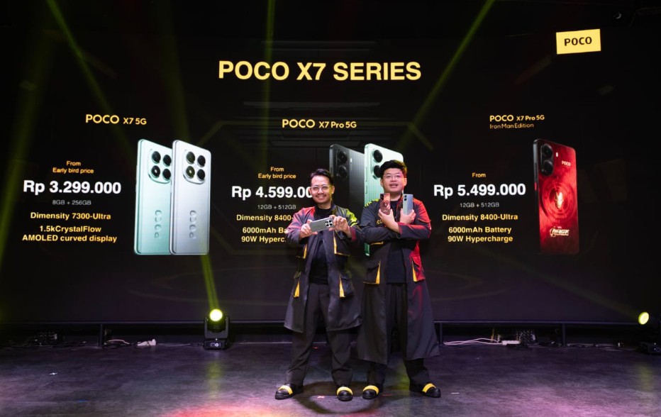 Duo "Pahlawan" Gaming Poco X7 Series Hadir di Indonesia