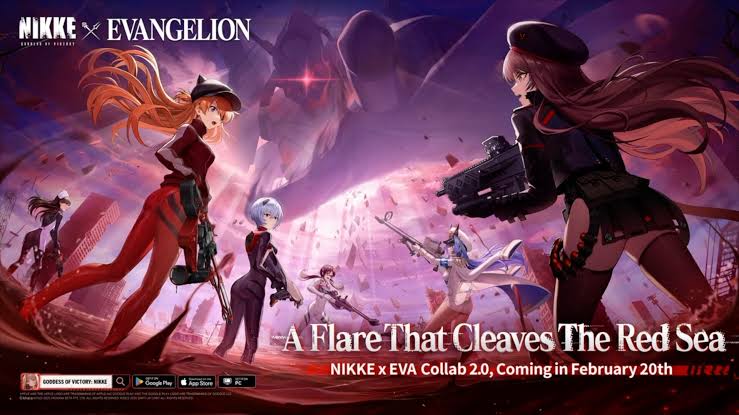 Goddess of Victory: NIKKE Gandeng Evangelion, Bikin Mini-Game RedSea Scout