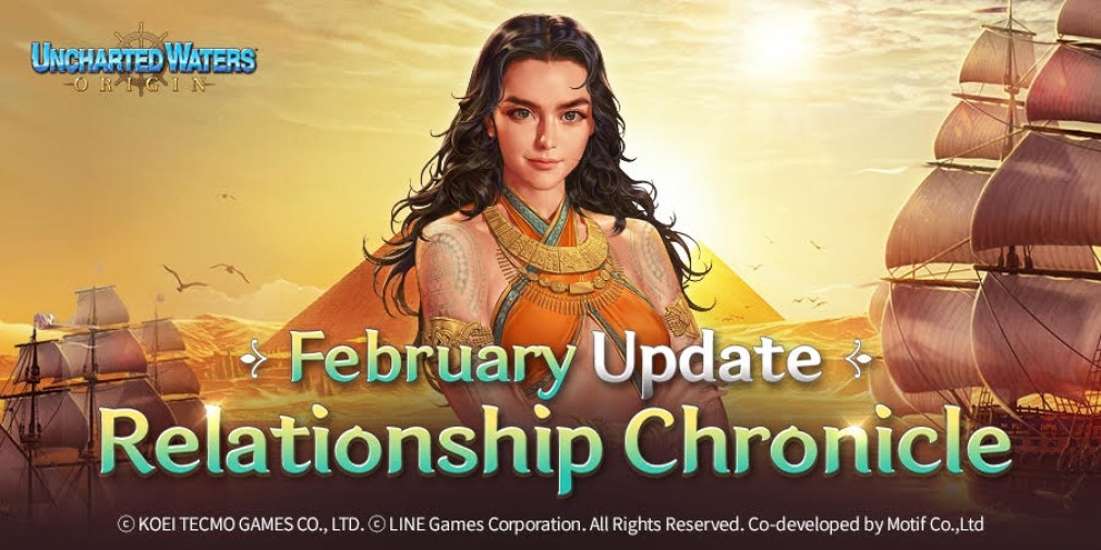 Rayakan Valentine, Uncharted Waters Origin Rilis Fitur Baru