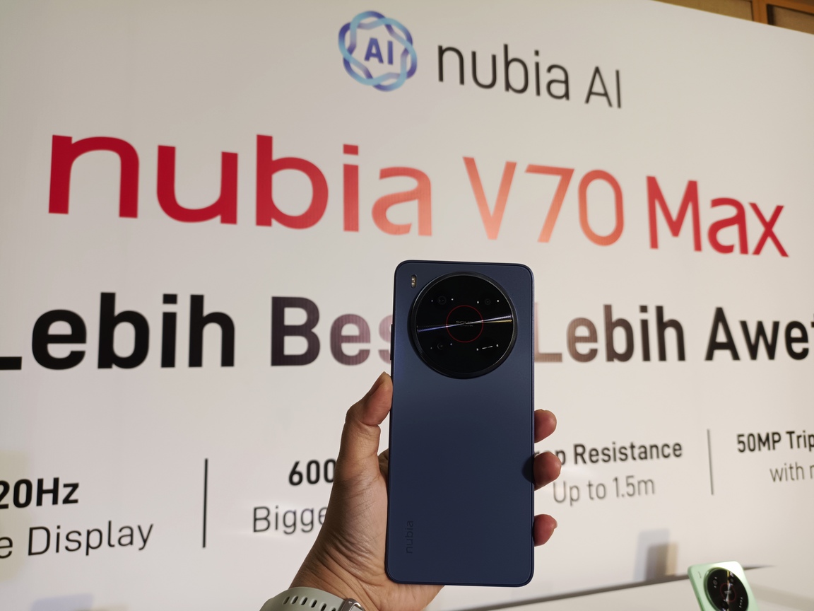 Segera Hadir, Intip Desain dan Bocoran Spesifikasi Nubia V70 Max