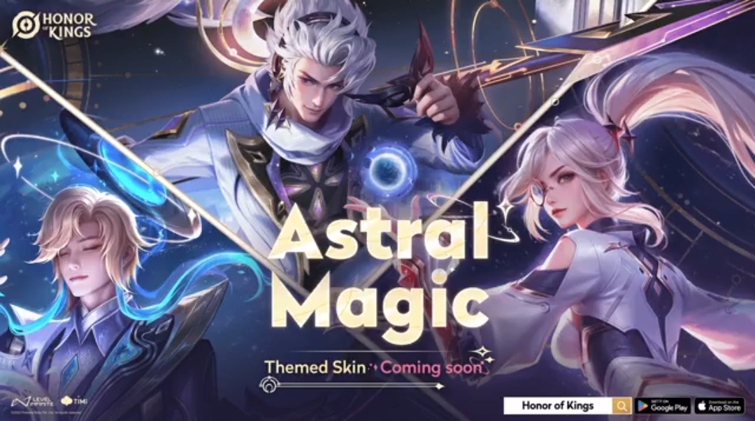 Ada Diskon Skin dan Hero Gratis! Jangan Lewatkan Event Astral Magic Honor of Kings